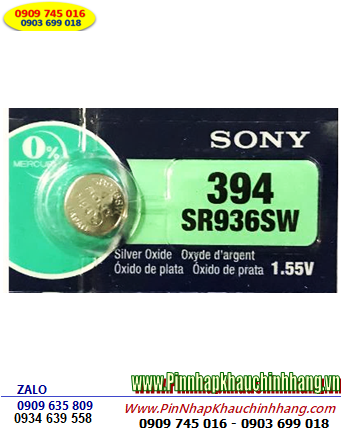 Sony SR936SW/394, Pin đồng hồ đeo tay 1.55v Sony SR936SW/394